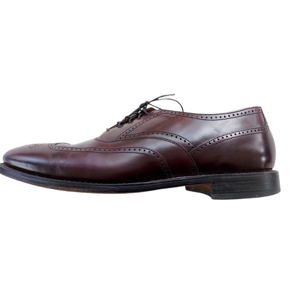 BOSTONIAN CLASSICS Men\'s Burgundy Wing Tip Oxfords Size 11 B Narrow main image 7